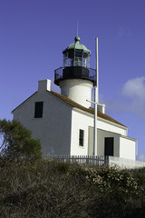 Fototapeta na wymiar The Lighthouse at Cabrillo National Park