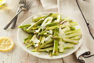 Raw Fresh Asparagus Salad