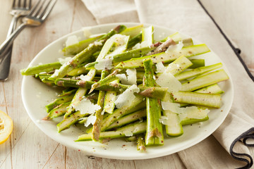 Raw Fresh Asparagus Salad