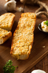 Homemade Cheesy Garlic Bread