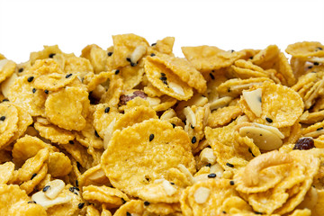 cereal made from cornflakes and caramel.