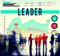 Leader Leadership Authority Chief Coach Concept