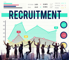 Recruitment Human Resources Job Occupation Concept