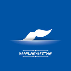 Stylish Happy Father's Day Greeting stock vector