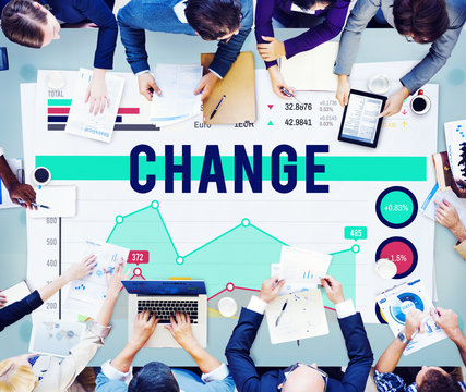 Change Future Innovation Strategy Marketing Business Concept