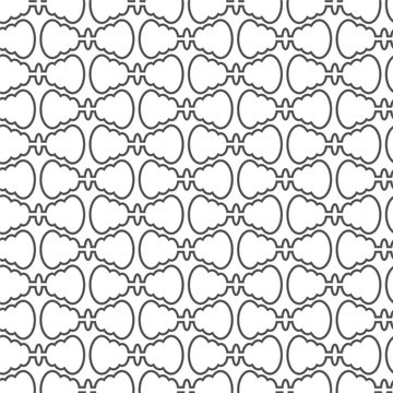 abstract seamless pattern curve vector background