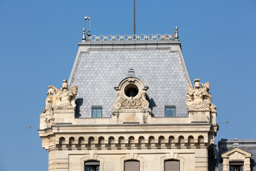 Fototapeta premium The building of the Prefecture of the Police in Paris