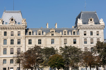 The building of the Prefecture of the Police in Paris
