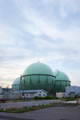 Obraz premium ガスタンク 