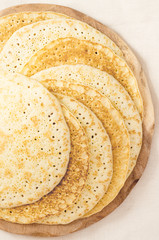 Russian pancakes blini