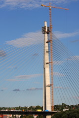 Obraz premium Bridge under construction