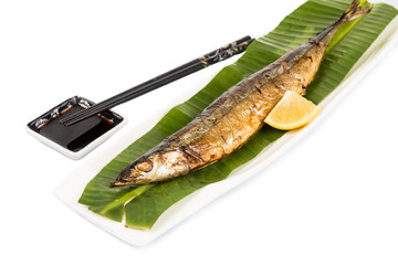 Grilled Japanese Sanma Fish