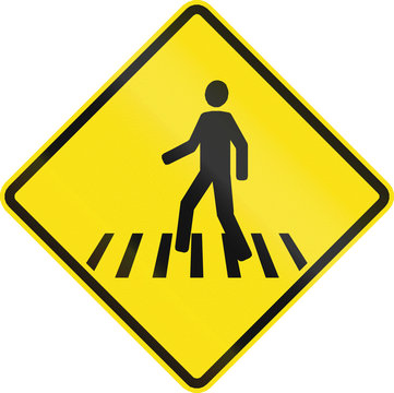 Pedestrian Crossing In Chile