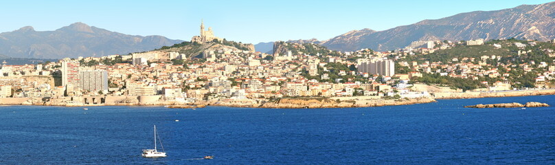 Fototapeta na wymiar La ville de Marseille
