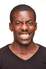 Obraz premium portrait of handsome young black african man