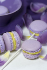 Bunte Macarons, Lolli