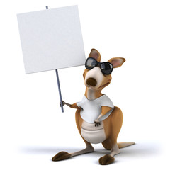 Fun kangaroo