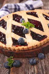 blueberry tart