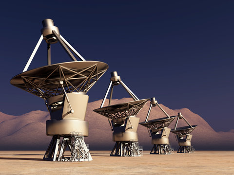 Giant telescopes