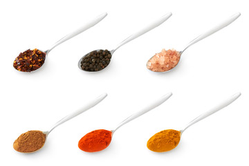 Teaspoons with flavouring
