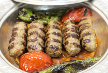 Turkish inegol kofte (Inegol meatballs)