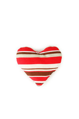 Love heart isolated on white