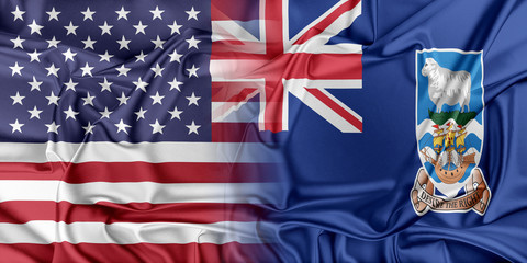 USA and Falkland Islands