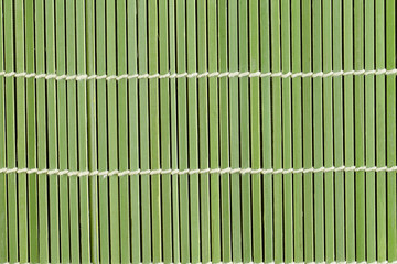 Green bamboo wooden texture background.