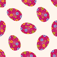 easter painting egg , cartoon seamless pattern background