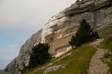 Sur les pentes de la Chamechaude (Chartreuse / Isère)