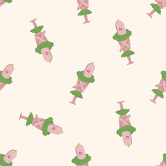 monster cartoon , cartoon seamless pattern background