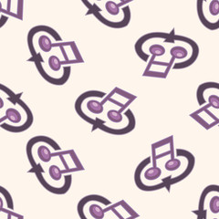 Computer-related desktop icon , cartoon seamless pattern background