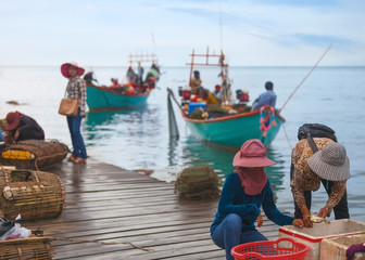 Traditional asian fishing