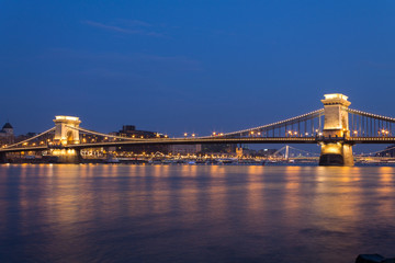 Fototapeta premium Budapest Chain Bridge