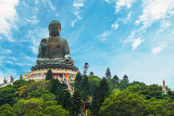 Fototapeta premium Tian Tan Buddha