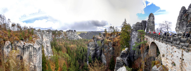 Elbsandsteingebirge, Basteibrücke 