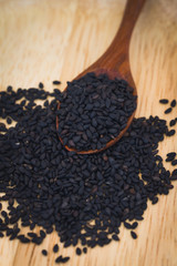 spoonful of black sesame