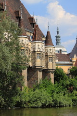Fototapeta premium Vajdahunyad castle in Budapest, Hungary