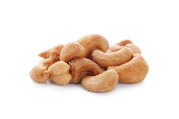cashew nut salty roasted food ingredient natural isolated