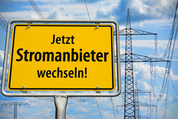 Jetzt Stromanbieter wechseln!