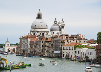 Fototapeta na wymiar Церковь Санта-Мария делла Салюте, Венеция.