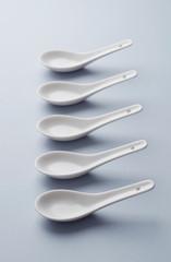 Chinese soup spoons