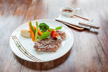 Thai beef steak