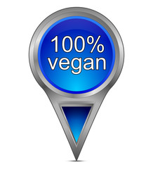 Pin Pointer mit 100% vegan