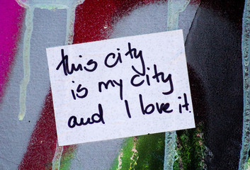 this city is my city and I love it