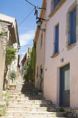 Picturesque medieval village of Pals, Costa Brava.