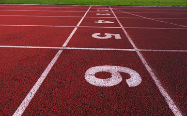 Fototapeta premium athletic track