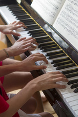 Klavier vierh&auml;ndig