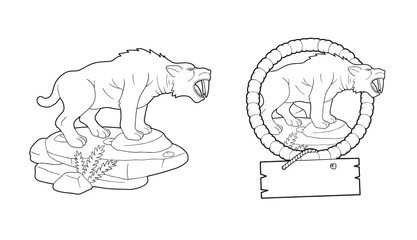 saber-toothed