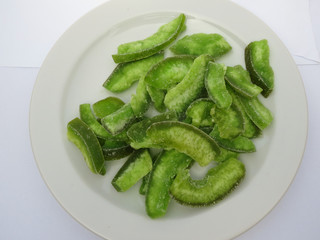 candied pomelo fruit slices